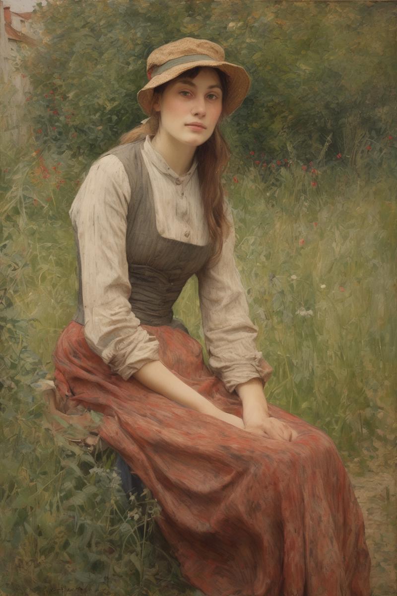 00576-13481573-Jules Bastien-Lepage Style - woman is in a painting of Camille Pissarro ; Employ professional color grading techniques to enhanc.png